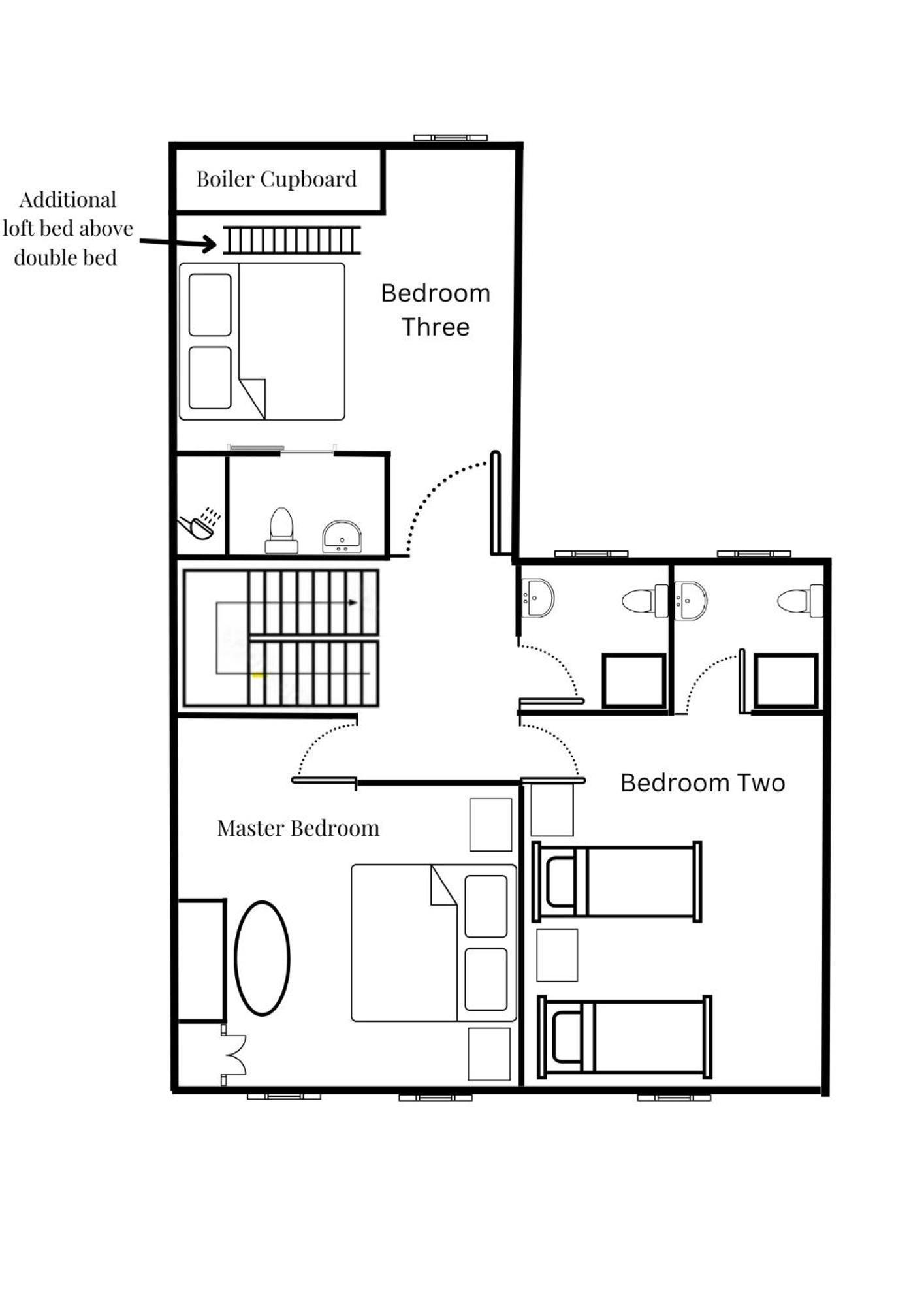 Clovelly House Beautiful 5 Bedroom, 5 Bathroom Berwick Upon Tweed